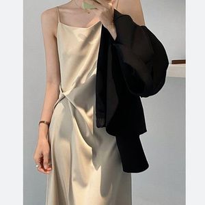 Korean style midi dress